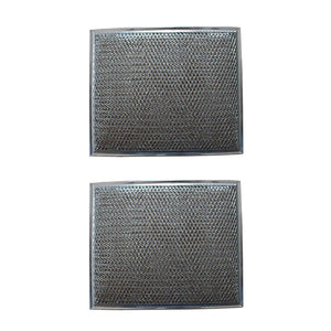 Aluminum Replacement Range Filter Compatible With Air Care 97009562, AC-1270-P; Aubrey 107, 207; Broan 97009562, 99010189, 99010213; Rangemaster 97009562- Dimensions: 8 x 9-1/2 x 3/32-2 Pack