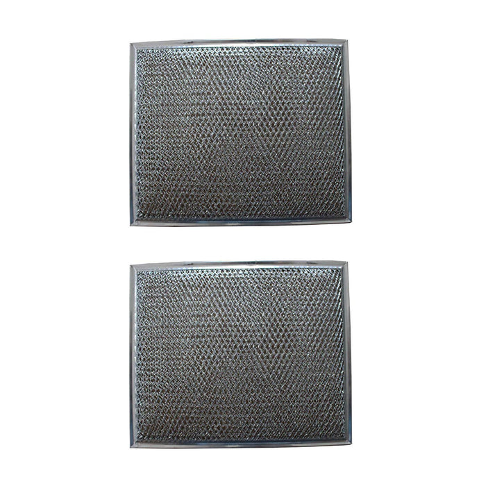 Aluminum Replacement Range Filters Compatible With Broan 99010190; Miami-Carey 3V-3732, 3V3732, 541VP- Dimensions: 10-1/8 x 11 x 3/32-2 Pack