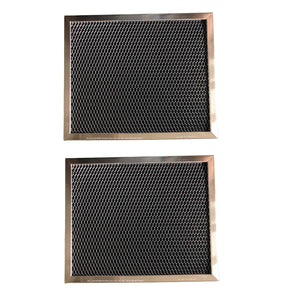 Aluminum and Activated Carbon Range Hood Filter for Broan - 8 x 9 1/2 x 5/16-2 Pack