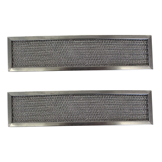 Replacement Aluminum Filters Compatible with Broan 99010040,G-8555,RHF0505-5-1/2 X 27 X 3/8 (2-Pack)