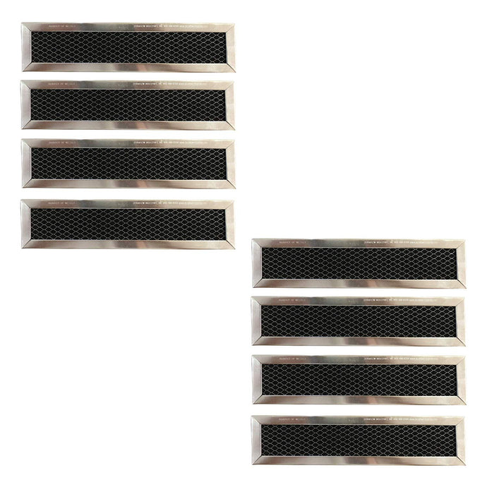 Replacement Carbon Filters compatible with GE: WB02X10943, JX81D 5230W2A003A Frigidaire: 530440665 (8-Pack)