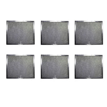 Load image into Gallery viewer, Aluminum Replacement Range Hood Filter 9-7/8 x 11-11/16 x 3/8 (6-Pack)