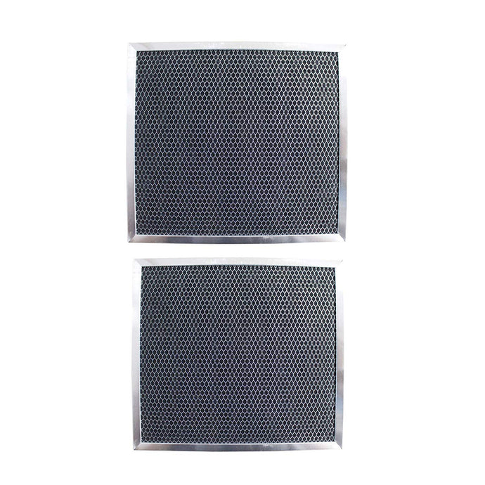 Replacement Carbon Filters compatible with GE:WB2X2891 WB2X9760 Broan/Nutone: 99010113 99010187 GEM: RF100 (2-Pack)