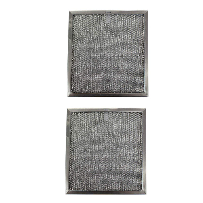 Replacement Aluminum Filters Compatible with Nutone 25791-000,G-8628,RHF1302-13-1/4 x 15-1/2 x 1/2 (2-Pack)