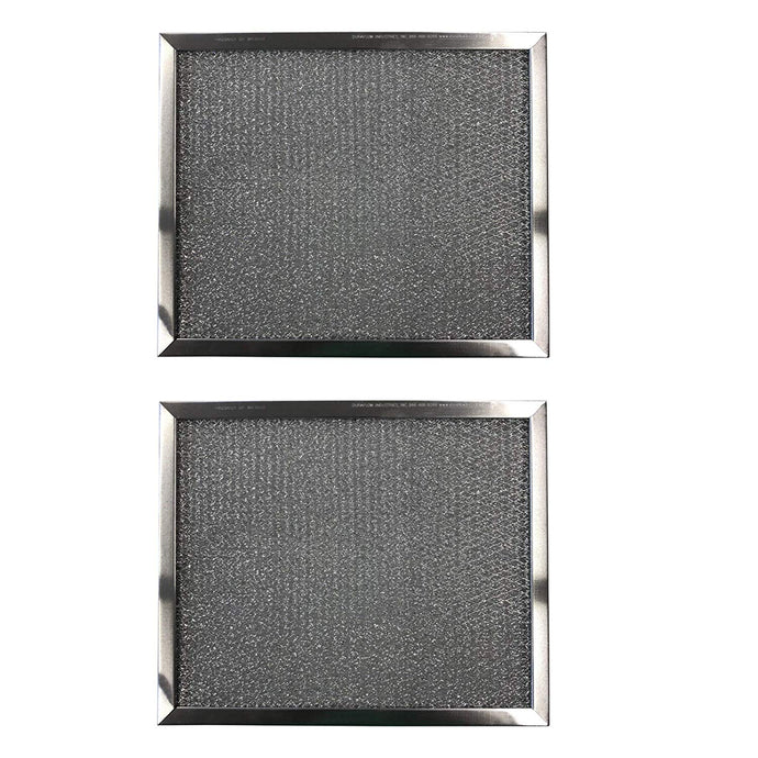 Replacement Aluminum Filters Compatible with GE WB2X2189, Imperial Cal 1910,G-8543,RHF1003-10 X 13-3/8 X 3/8 (2-Pack)