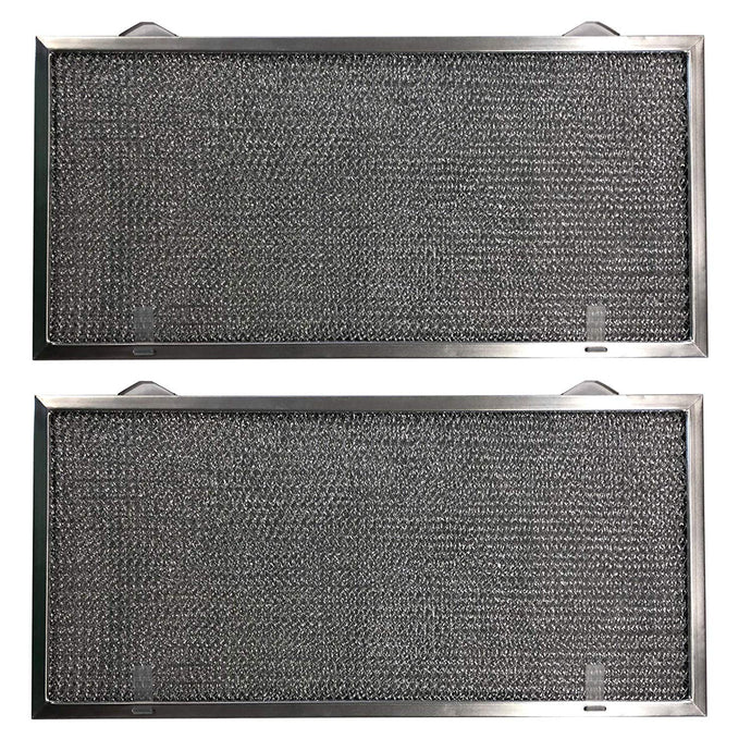 Aluminum Replacement Range Filter - Dimensions: 11-7/8 x 18-1/4 x 3/8-2 Pack