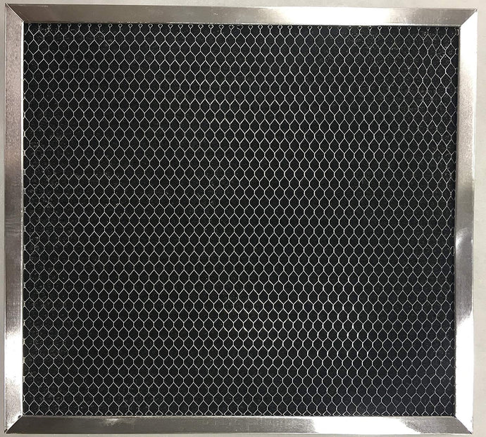 Aluminum and Activated Carbon Range Hood Filter - 8 x 9 1/2 x 5/16-1 Pack