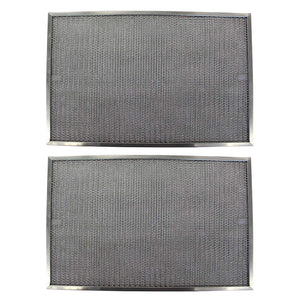 Replacement Aluminum Filters Compatible with Rangeaire 610005,G-8571,RHF0822-8-1/4 x 11 x 3/8 (PT SS) (2-Pack)